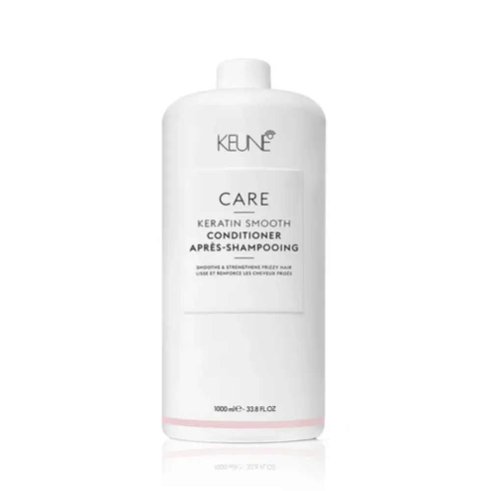 KEUNE Care Keratin Smooth Conditioner – glotninantis keratino kondicionierius, 1000 ml