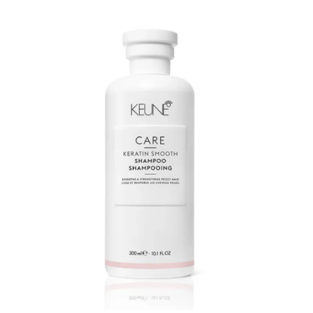 KEUNE Care Keratin Smooth Shampoo – glotninantis keratino šampūnas, 300 ml