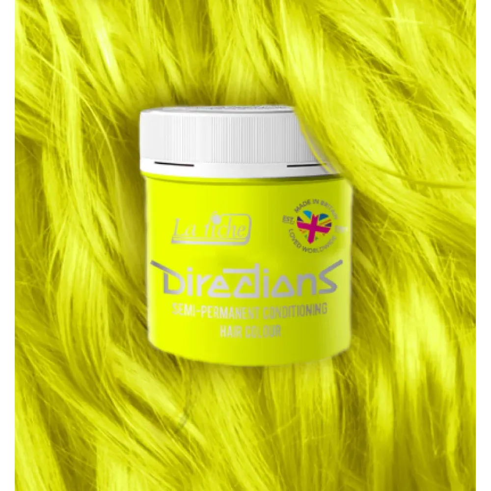 La Riche Directions tonuojantys plaukų dažai – fluorescencinė geltona