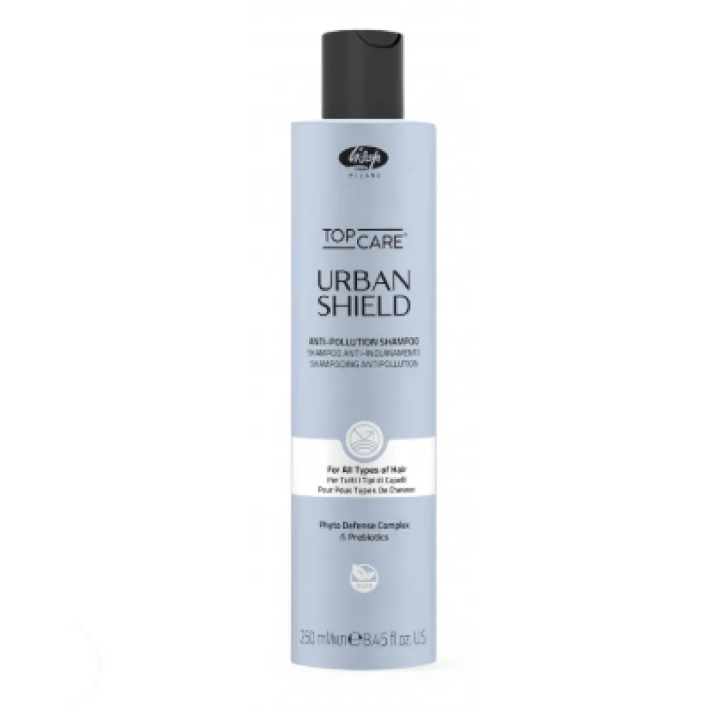 Lisap Milano Top Care URBAN Shield Shampoo - Plaukų apsaugos šampūnas, 250 ml