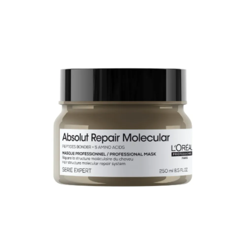 L'Oréal Professionnel Serie Expert Absolut Repair Molecular Mask – plaukų atstatymo kaukė, 250 ml