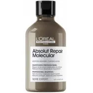 L'Oreal Professionnel Serie Expert Absolut Repair Molecular Shampoo – molekulinis šampūnas giliam plaukų atstatymui, 300 ml