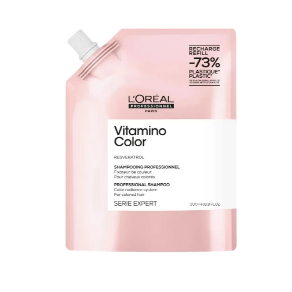 L'Oréal Professionnel Serie Expert Vitamino Color Shampoo – šampūnas dažytiems plaukams, 500 ml, papildymas