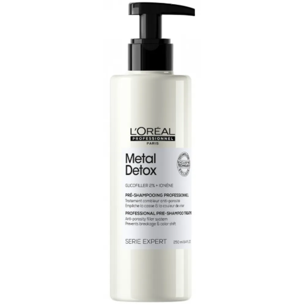 L'Oreal Professionnel Serie Expert Metal Pre-Shampoo Treatment – plaukų priežiūros priemonė prieš šampūną, 250 ml