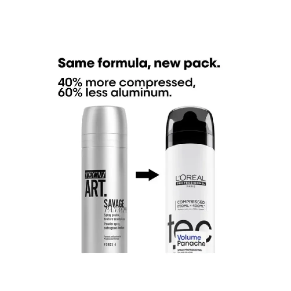 L'Oreal Professionnel Tecni Art Savage Panache Spray – pudros purškalas išraiškingai tekstūrai