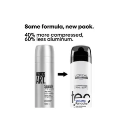 L'Oreal Professionnel Tecni Art Savage Panache Spray – pudros purškalas išraiškingai tekstūrai