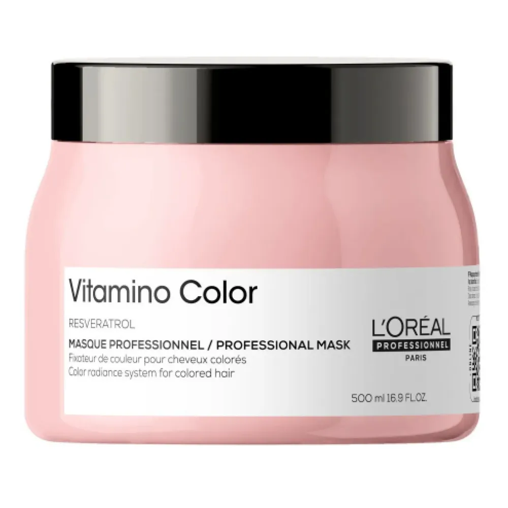 L'Oreal Professionnel Serie Expert Vitamino Color Mask - kaukė dažytiems plaukams, 500 ml