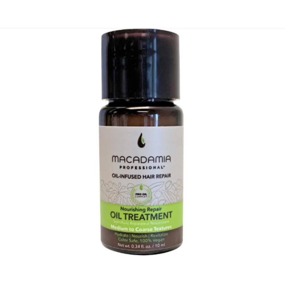 MACADAMIA Nourishing Repair Oil Treatment - Maitinantis ir atstatantis plaukų aliejus, 10 ml