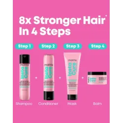 Matrix Instacure Build-a-Bond Mighty Bonds Conditioner - atstatantis ir stiprinantis kondicionierius pažeistiems plaukams, 300 ml