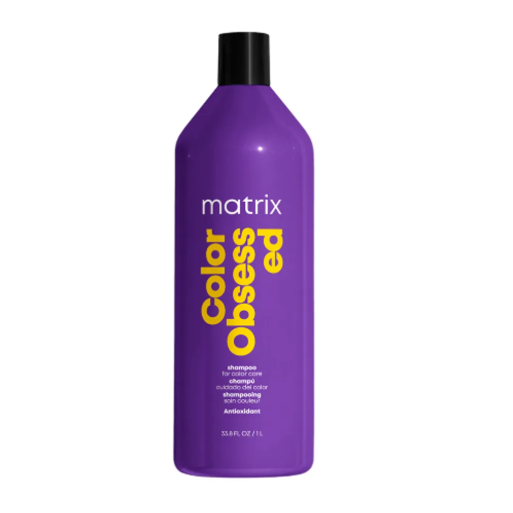 Matrix Total Results Color Obsessed šampūnas dažytiems plaukams — spalvos apsauga, 1000 ml