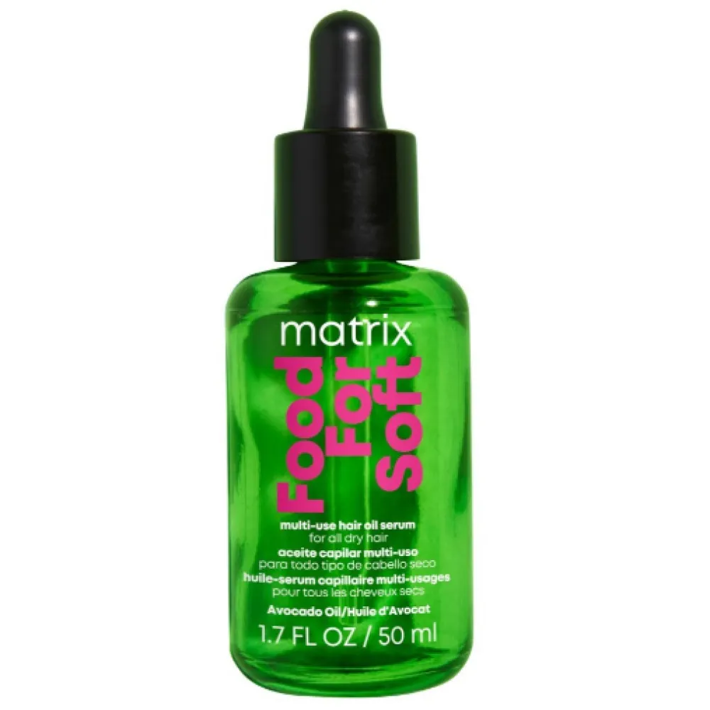 Matrix Total Results Food For Soft Multi-use Hair Oil Serum – intensyviai drėkinanti aliejinė priemonė visiems sausiems plaukų tipams, 50 ml