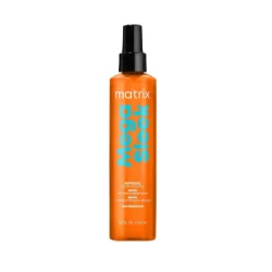 Matrix Total Results Mega Sleek Defrizzing Leave-in Spray - Purškiama paliekama priemonė nuo garbanojimosi su karščio apsauga nepaklusniems plaukams, 250 ml
