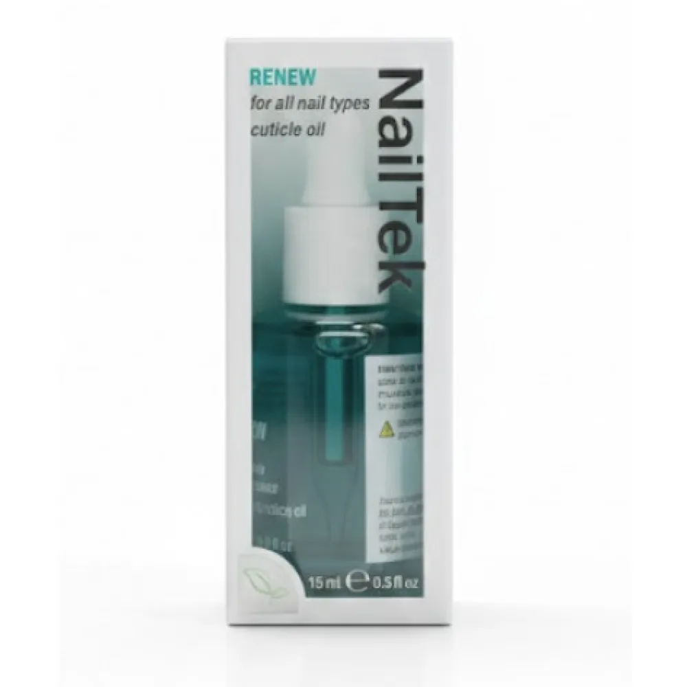 Nail Tek Renew Cuticle Oil – kutikulų aliejus su arbatmedžio ekstraktu (1010007)