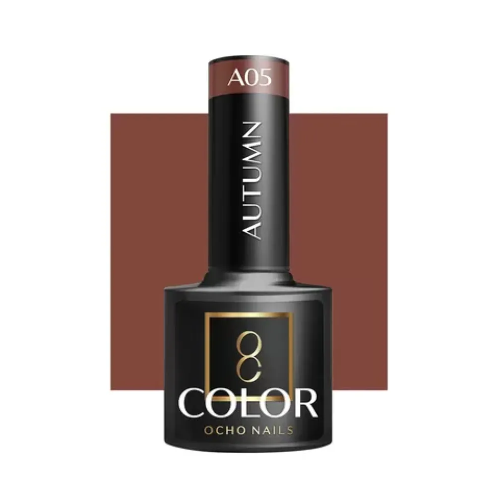 OCHO NAILS AUTUMN A05 - gelių nagų lakas, 5 ml