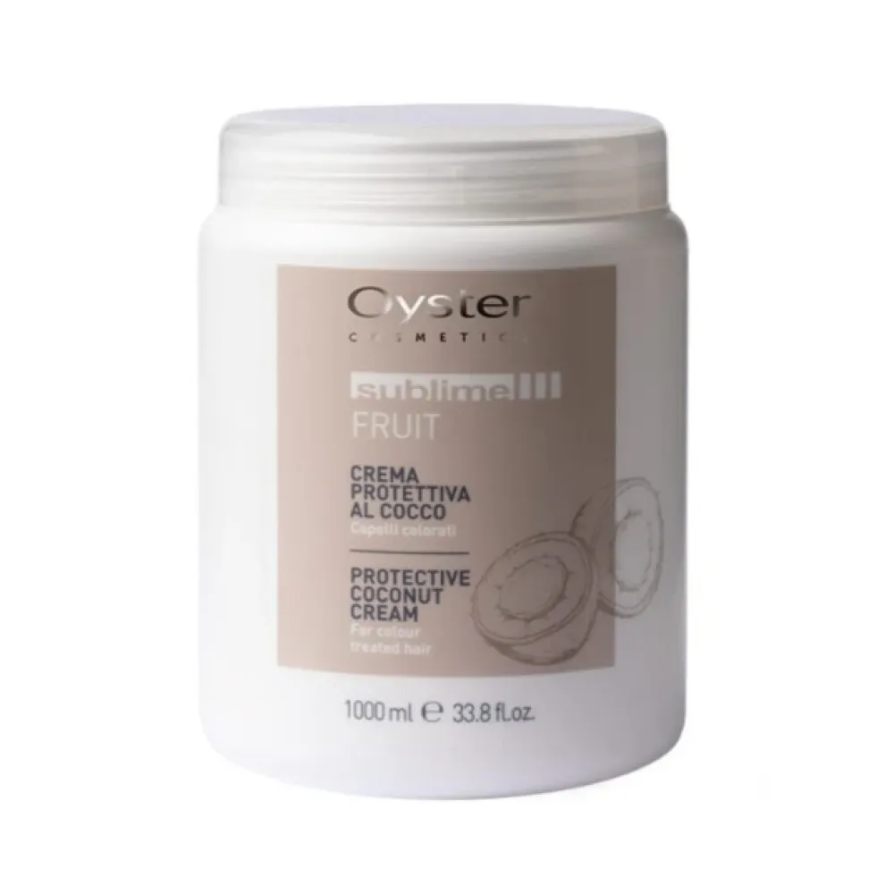Oyster FRUIT SUBLIME COCCO kaukė-kremas, apsauganti plaukų spalvą, 1000 ml