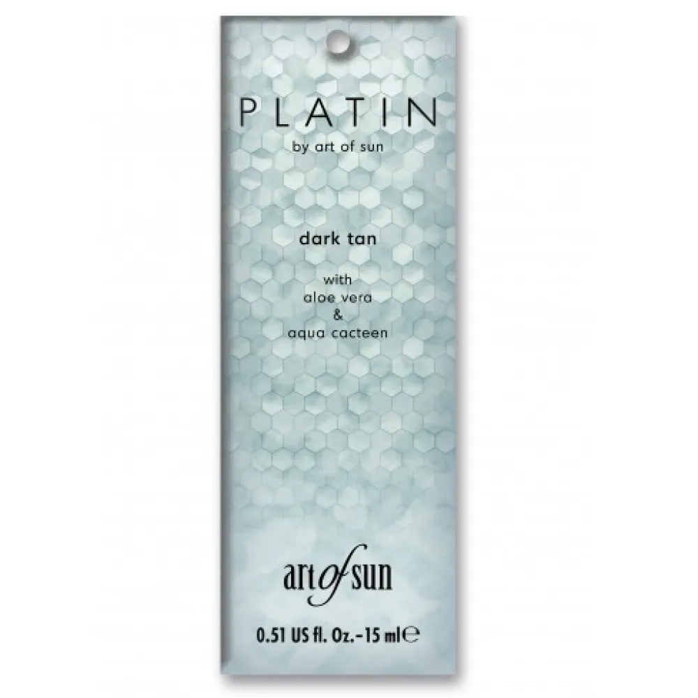 Art Of Sun PLATIN dark tan - soliariumo kremas su bronzantais, 15 ml