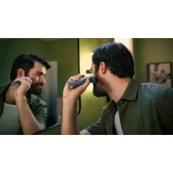 PHILIPS MULTIGROOM SERIES 5000 ALL-IN-ONE TRIMERIS MG5940/15 VEIDUI, PLAUKAMS IR KŪNUI, IŠ NERŪDIJANČIO PLIENO