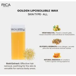 RICA Golden Wax – auksinis vaškas, 100 ml
