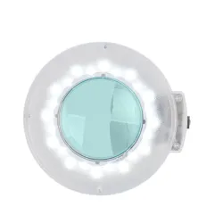 S5 LED didinamoji lempa su stovu, reguliuojamas šviesos intensyvumas, balta