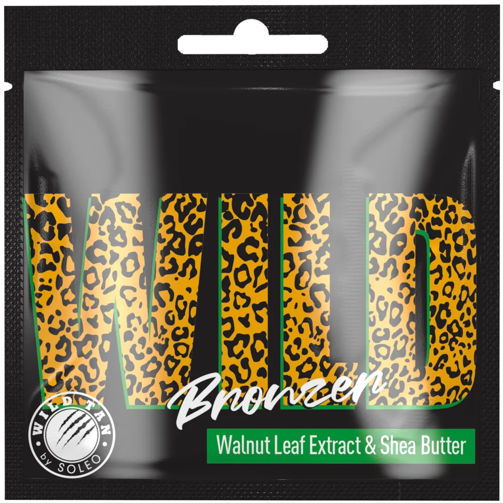 SOLEO WILD Bronzer – soliariumo kremas su bronzatoriais, 15 ml (WILD-8)