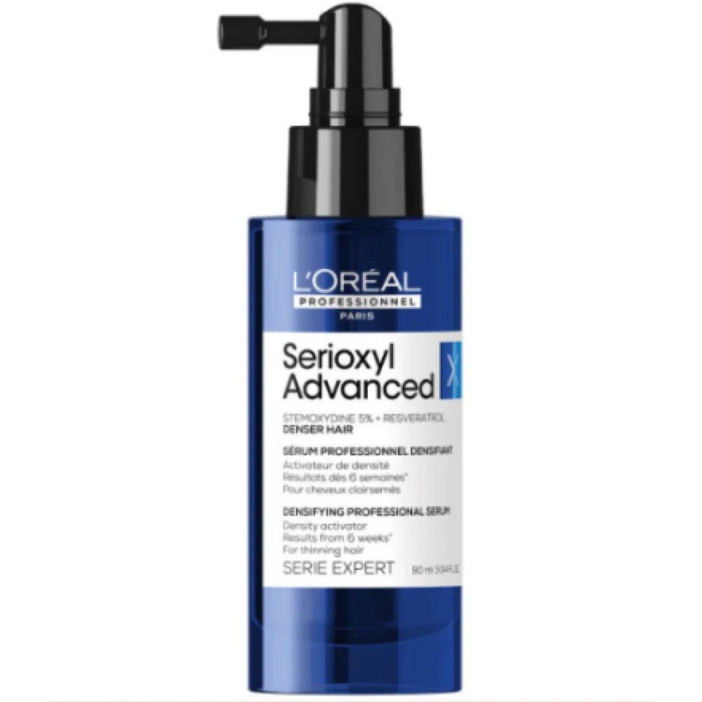 L'Oreal Professionnel Serioxyl Denser Hair Serum — serumas ploniems plaukams, 90 ml