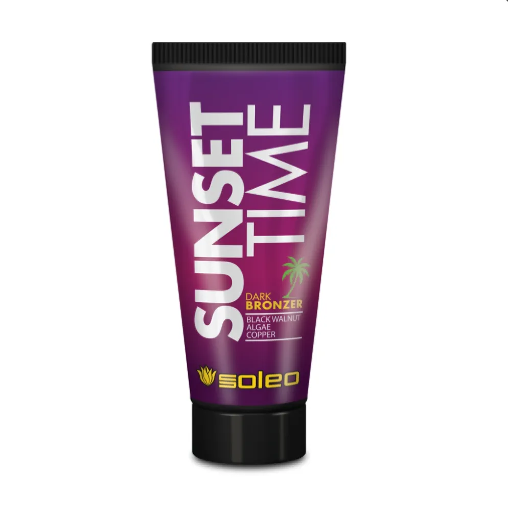 SOLEO Sunset Time – soliariumo kremas su bronzantais, 150 ml