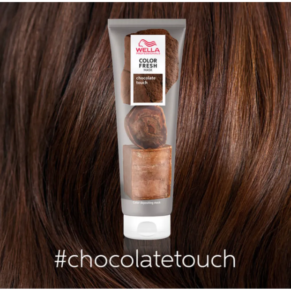 WELLA PROFESSIONAL COLOR FRESH MASK - Chocolate Touch - Tonuojanti plaukų kaukė, 150 ml