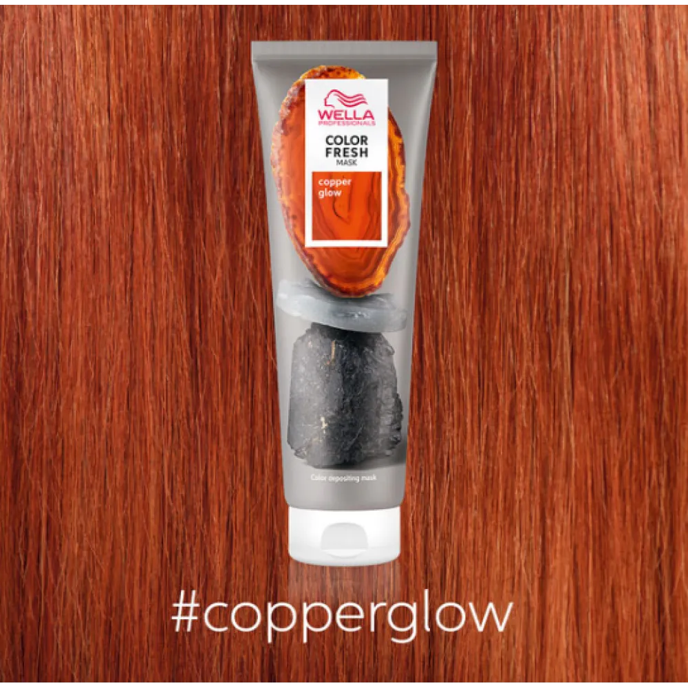 WELLA PROFESSIONAL COLOR FRESH MASK - Copper Glow - Tonuojanti plaukų kaukė, 150ml