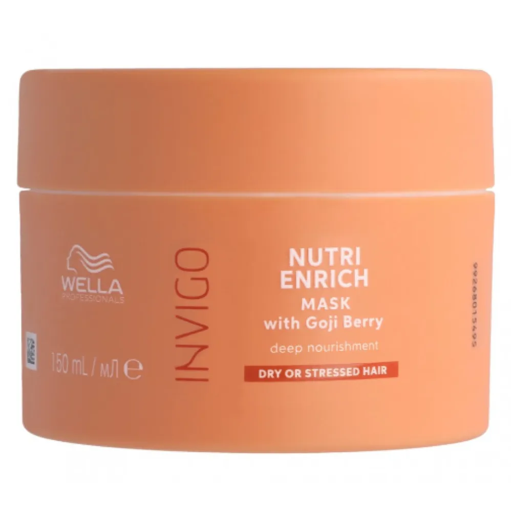 WELLA PROFESSIONAL INVIGO Nutri Enrich Mask – kaukė giliam plaukų maitinimui, 150 ml