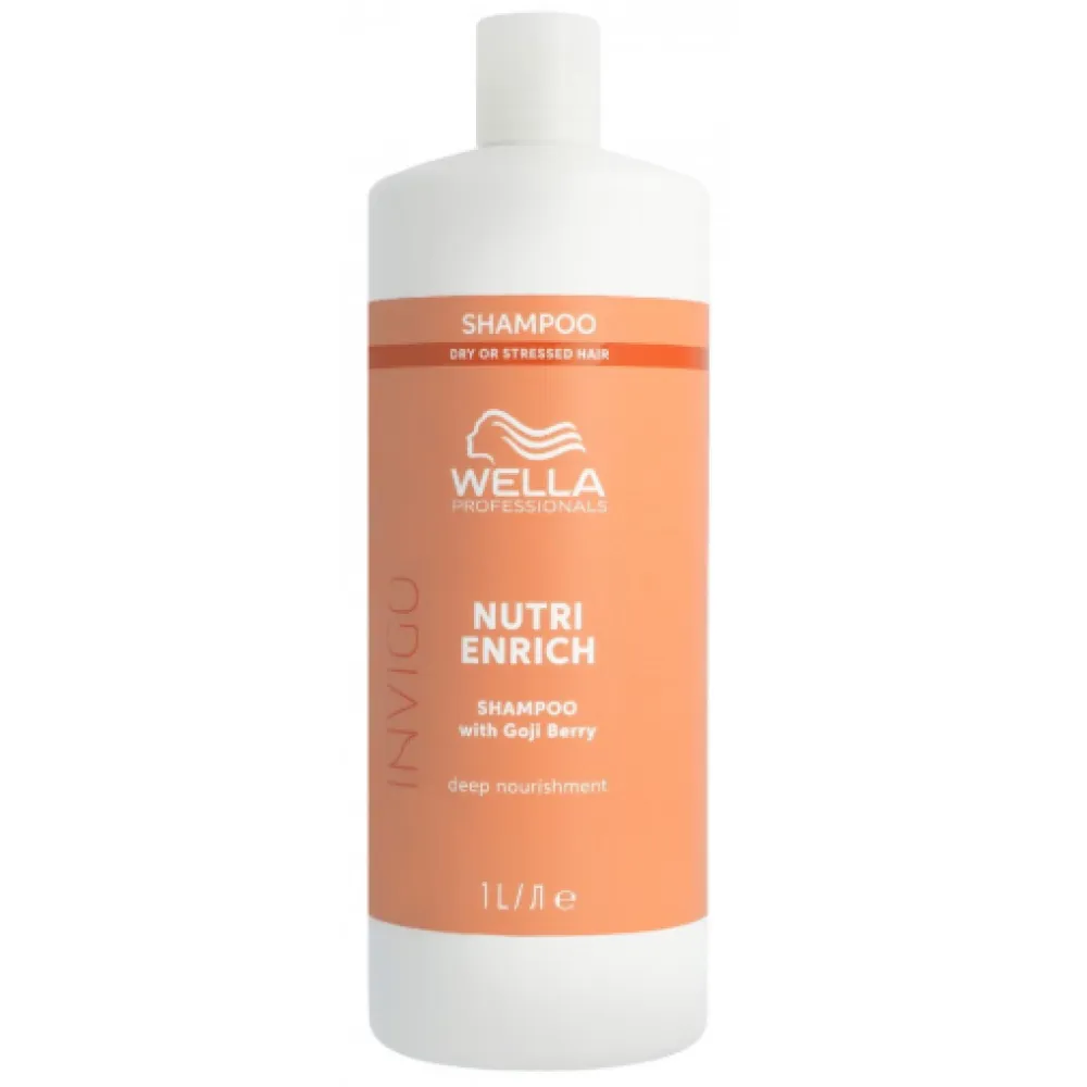 WELLA PROFESSIONAL INVIGO Nutri Enrich Shampoo – šampūnas giliam plaukų maitinimui, 1000 ml
