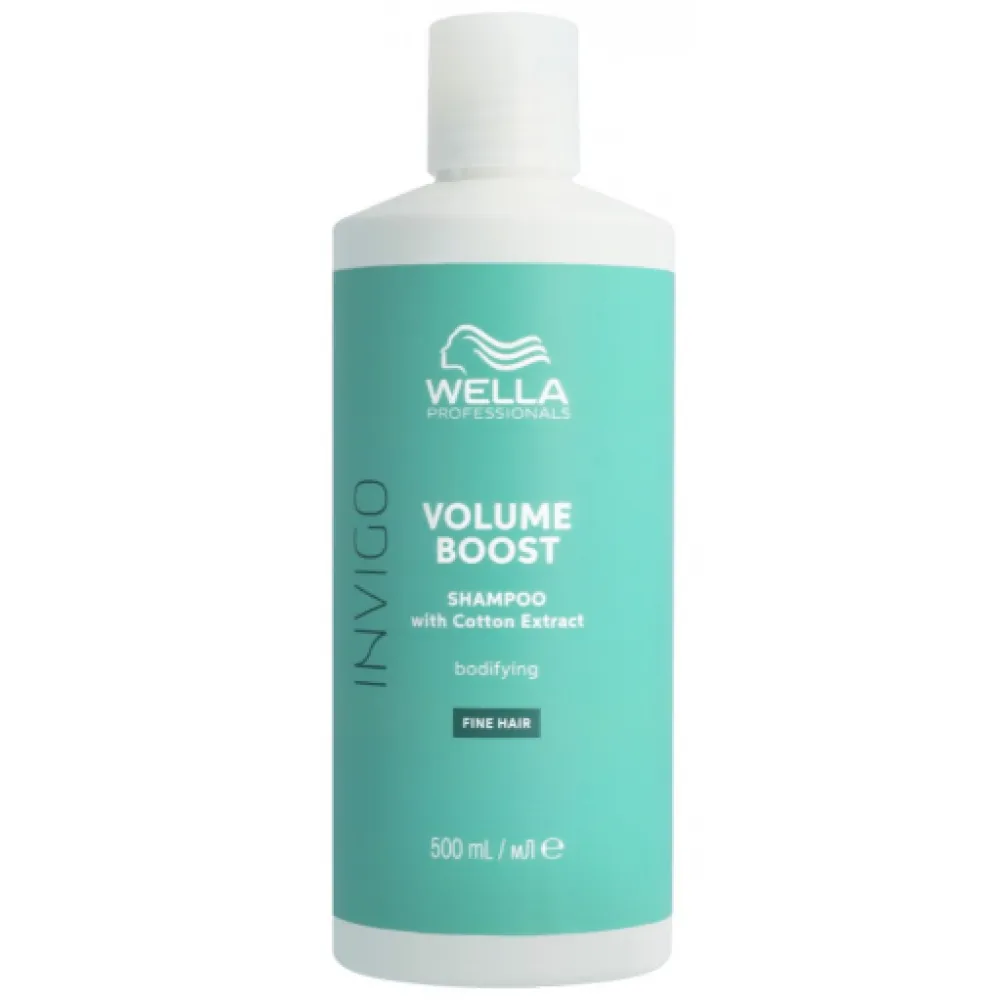 WELLA PROFESSIONAL INVIGO Volume Boost Shampoo – plaukų tūrio suteikiantis šampūnas, 500 ml