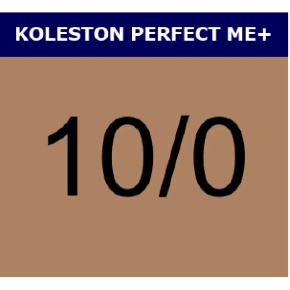 WELLA PROFESSIONALS KOLESTON PERFECT ME+ - Plaukų dažai, 10/0 - LABAI ŠVIESUS BLONDAS