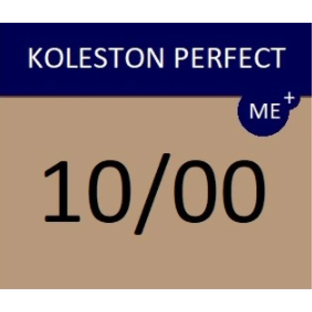 WELLA PROFESSIONALS KOLESTON PERFECT ME+ - Plaukų dažai, 10/00 - Labai šviesus natūralus blondas