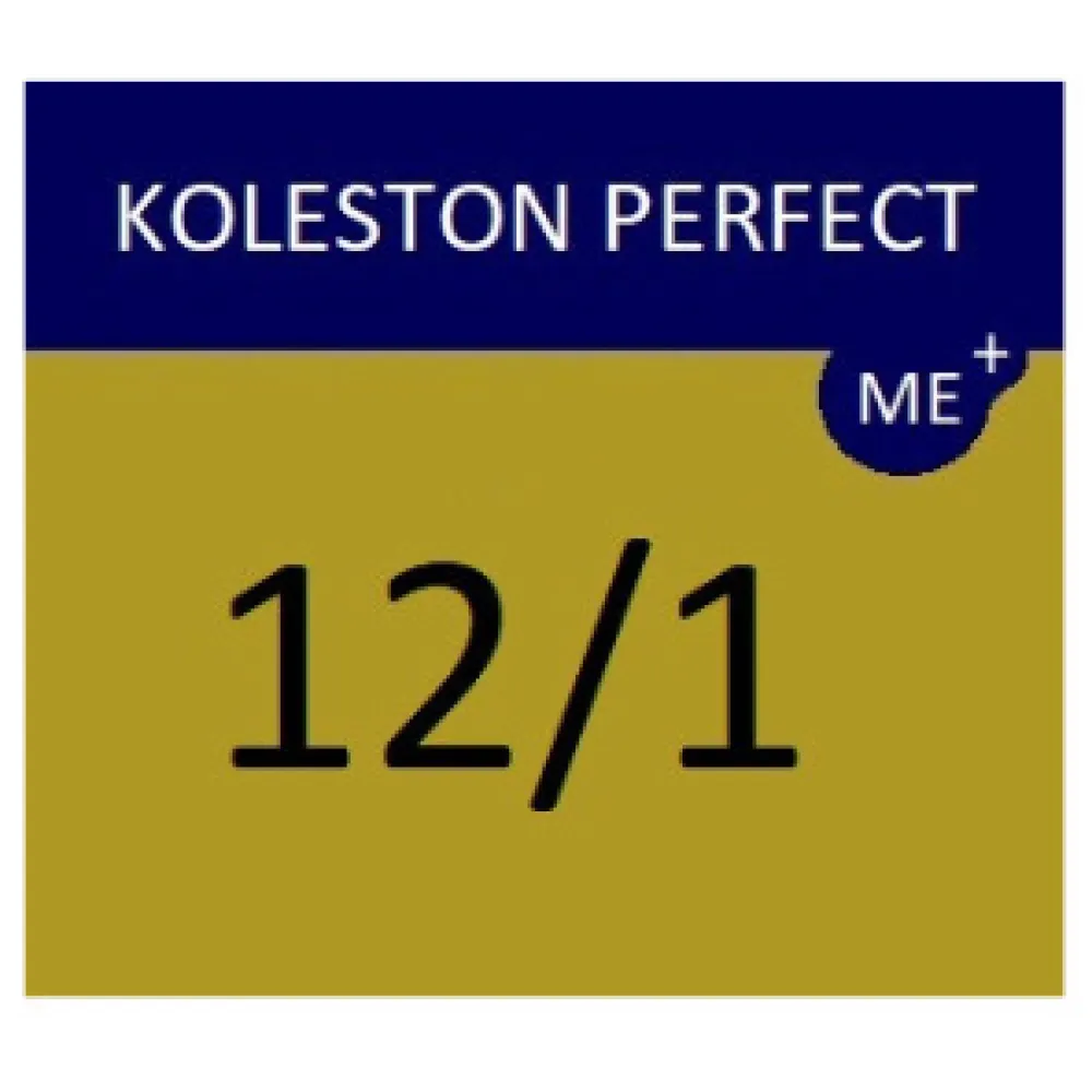 WELLA PROFESSIONALS KOLESTON PERFECT ME+ - Plaukų spalva, 12/1 - Labai šviesus peleninis blondas