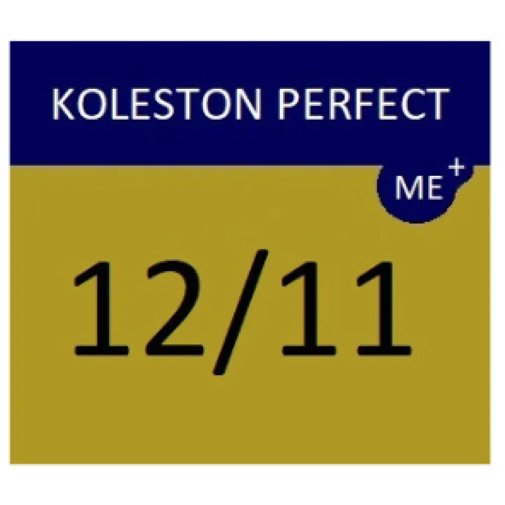 WELLA PROFESSIONALS KOLESTON PERFECT ME+ – plaukų dažai, 12/11 – labai šviesus intensyvus peleninis blondas
