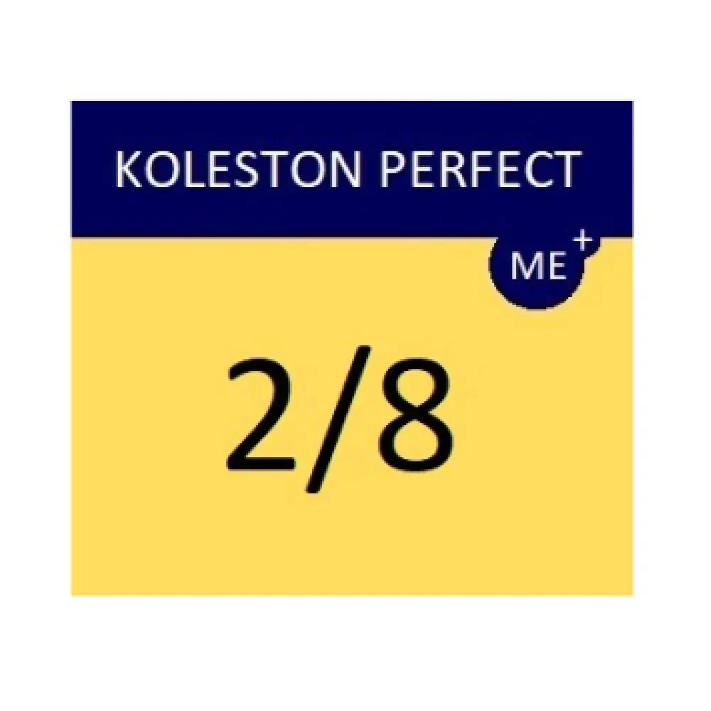 WELLA PROFESSIONALS KOLESTON PERFECT ME+ - Plaukų dažai, 2/8 - JUODAI MĖLYNA