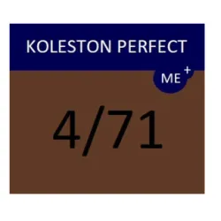 WELLA PROFESSIONALS KOLESTON PERFECT ME+ - Plaukų dažai, 4/71 - PELENINĖ RUDA