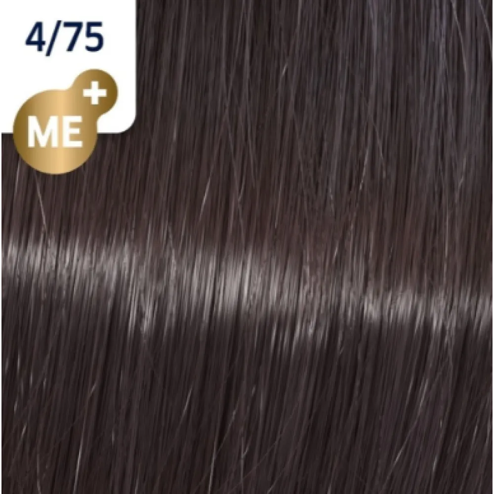 WELLA PROFESSIONALS KOLESTON PERFECT ME+ - Plaukų spalva, 4/75 - ruda (raudonmedis)