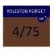 WELLA PROFESSIONALS KOLESTON PERFECT ME+ - Plaukų spalva, 4/75 - ruda (raudonmedis)