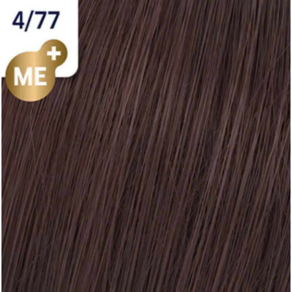 WELLA PROFESSIONALS KOLESTON PERFECT ME+ - plaukų dažai, 4/77 - intensyviai ruda