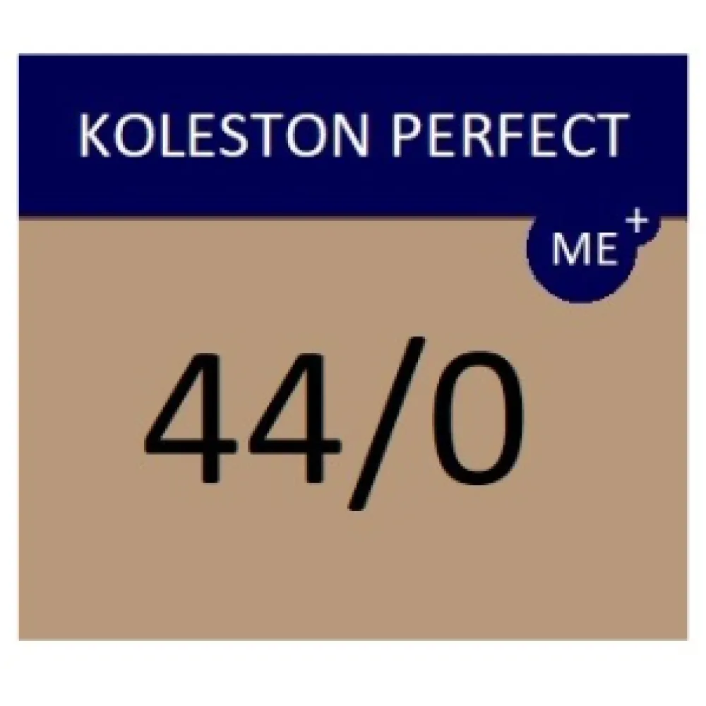 WELLA PROFESSIONALS KOLESTON PERFECT ME+ – plaukų dažai 44/0, intensyvi vidutinė ruda