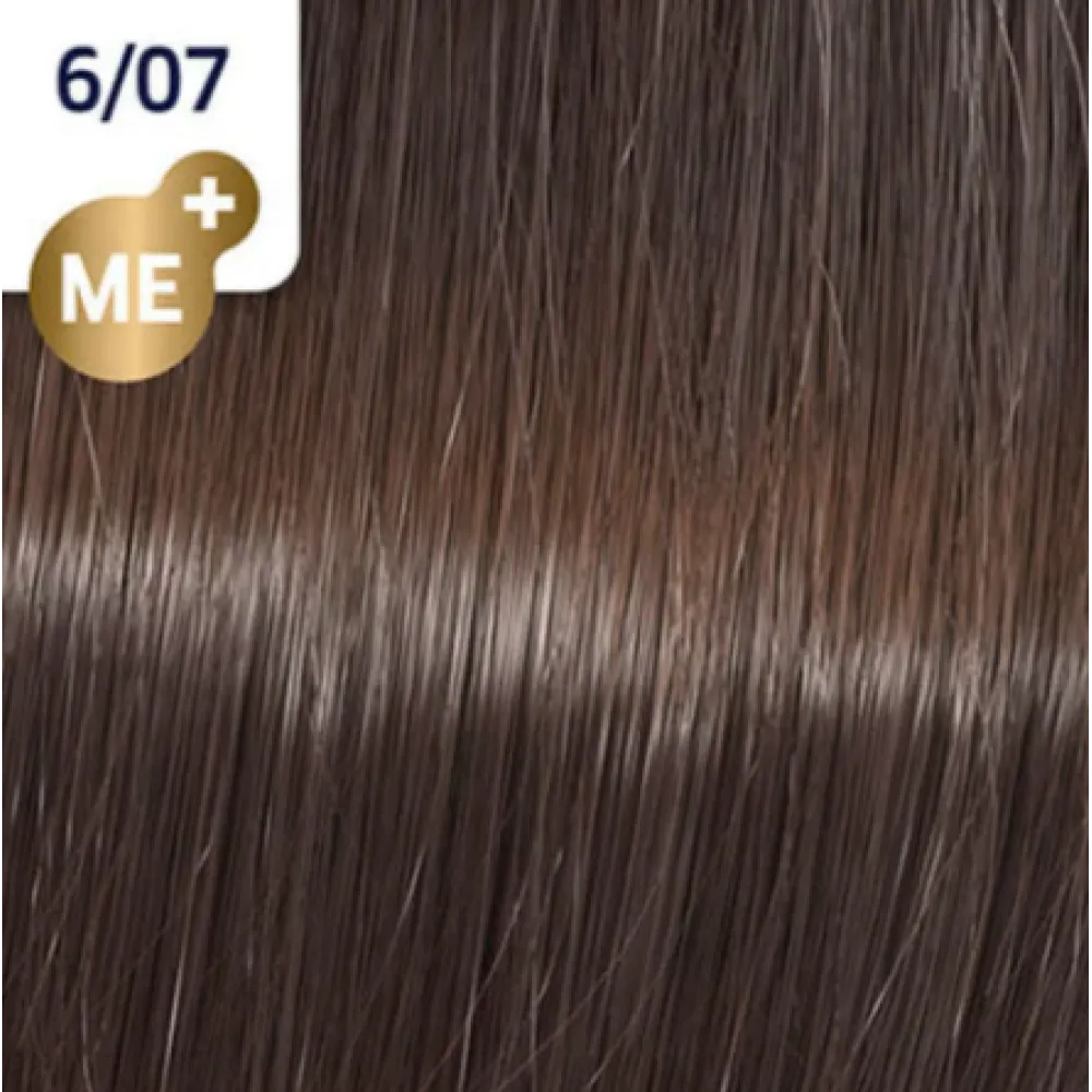 WELLA PROFESSIONALS KOLESTON PERFECT ME+ - Plaukų dažai, 6/07 - Tamsus blondas, natūraliai rudas