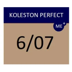 WELLA PROFESSIONALS KOLESTON PERFECT ME+ - Plaukų dažai, 6/07 - Tamsus blondas, natūraliai rudas