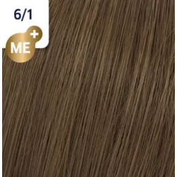 WELLA PROFESSIONALS KOLESTON PERFECT ME+ - Plaukų dažai, 6/1 - Tamsiai peleninis blondas