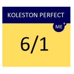 WELLA PROFESSIONALS KOLESTON PERFECT ME+ - Plaukų dažai, 6/1 - Tamsiai peleninis blondas