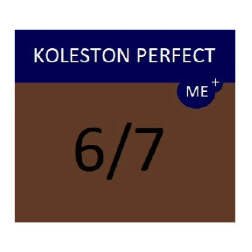 WELLA PROFESSIONALS KOLESTON PERFECT ME+ - plaukų dažai, 6/7 - tamsiai ruda blondinė