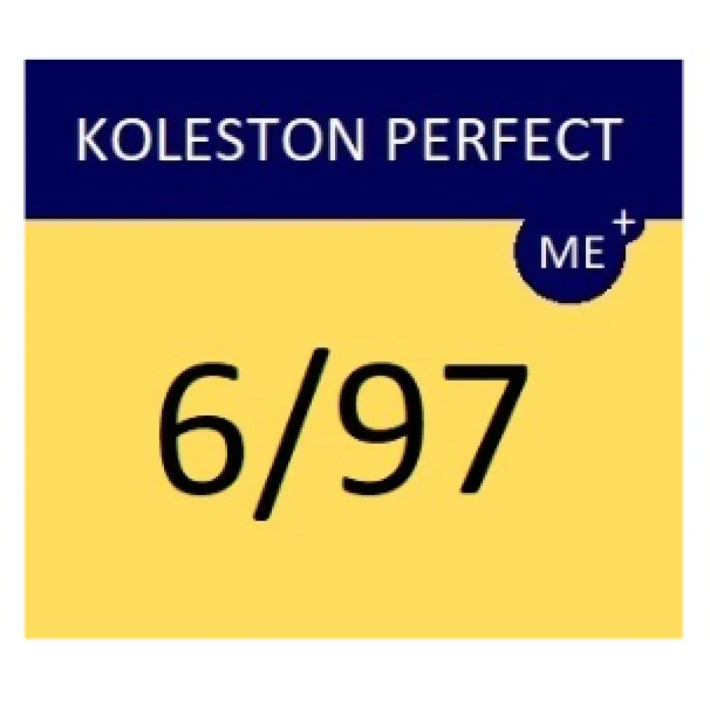 WELLA PROFESSIONALS KOLESTON PERFECT ME+ – Plaukų dažai, 6/97 – TAMSUS BLONDAS / SMĖLINĖ RUDA