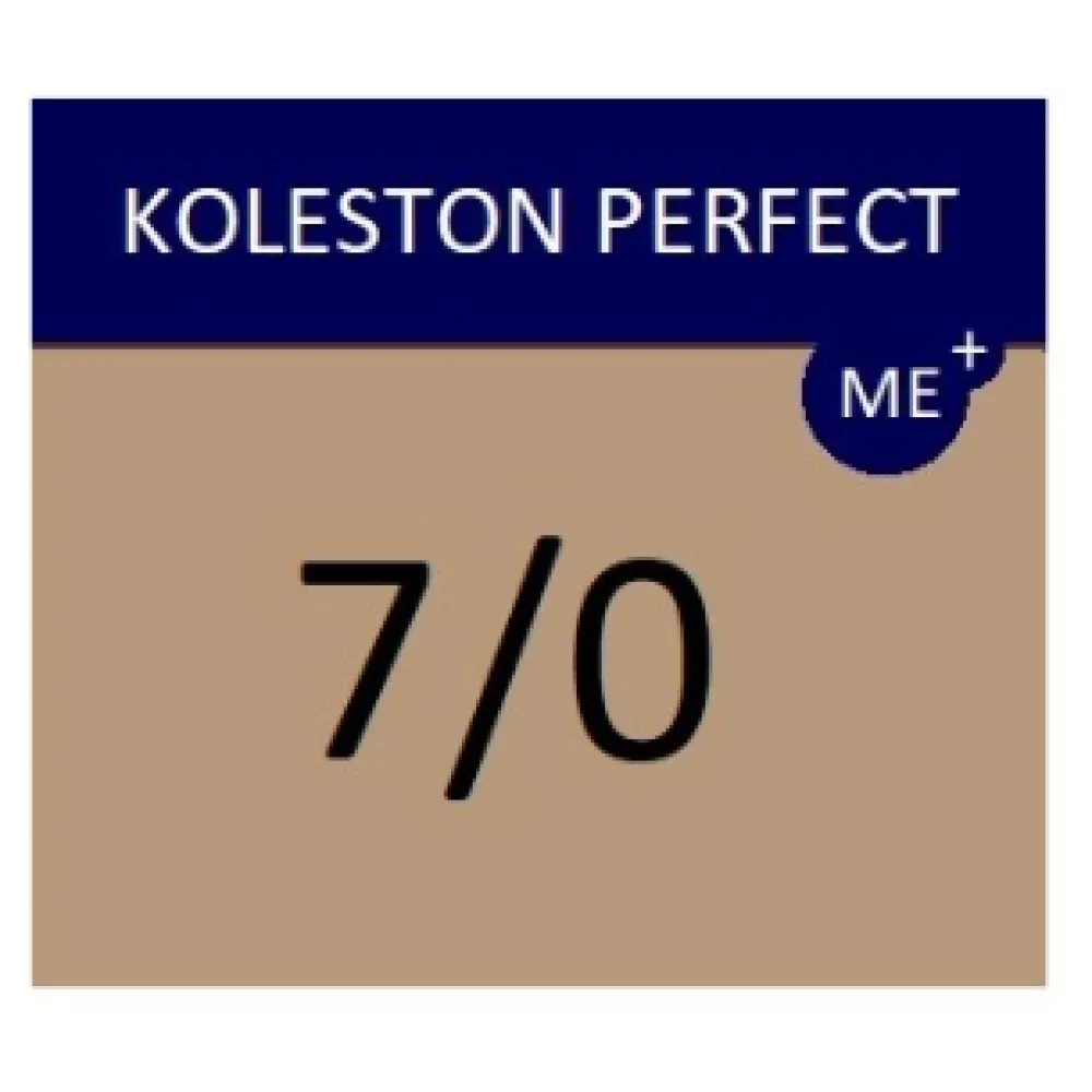 WELLA PROFESSIONALS KOLESTON PERFECT ME+ - Plaukų dažai, 7/0 - BLONDAS