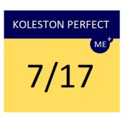 WELLA PROFESSIONALS KOLESTON PERFECT ME+ - Plaukų dažai, 7/17 – vidutinė šviesi peleninė ruda