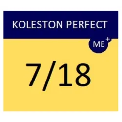 WELLA PROFESSIONALS KOLESTON PERFECT ME+ - Plaukų dažai, 7/18 – vidutinis šviesus perlo-pelenų